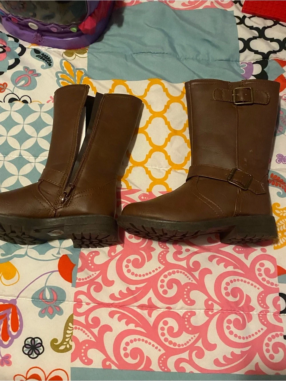 Fab kids boots Brown Mid-Calf Leather Boots